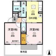 イーストヴィレッジ B棟の間取り画像