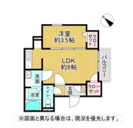 Calm戸畑の間取り画像