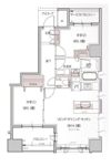 グレーシアパークス横浜関内の間取り画像