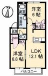グランマスト府中本町 C棟の間取り画像