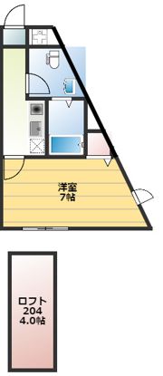 ベイルーム釜利谷の間取り画像