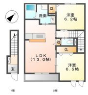 プランドールの間取り画像