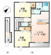 プランドールの間取り画像
