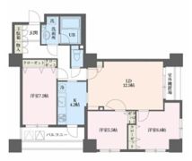 ドゥーエ横浜駅前の間取り画像