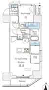 プライムブリス深川住吉の間取り画像