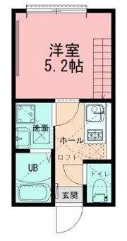 Noir Residence Kikunaの間取り画像