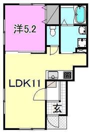 スペリオ道後の間取り画像