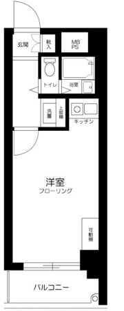 ライオンズマンション中野東の間取り画像