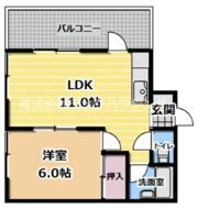 東洋プラザしろきたの間取り画像