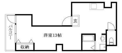 第5ミヤハルビルの間取り画像