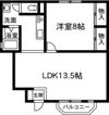 RKハイツ B棟の間取り画像