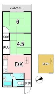 メゾンロワールYsの間取り画像