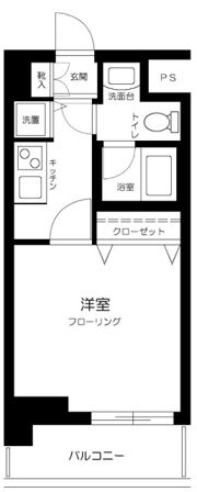 スカイコート都立大学第3の間取り画像