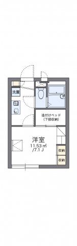 レオパレスA＆K坂下の間取り画像