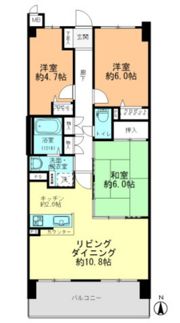 スカールTAKATAの間取り画像