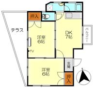 白島ビルの間取り画像