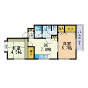 ローズィット那珂川の間取り画像