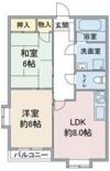 ムーニーグレイスAsanoの間取り画像