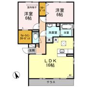 アルト ポンテ ドゥーエ A棟の間取り画像