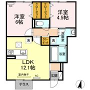 フォンテーヌの間取り画像