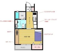 レセナB棟の間取り画像