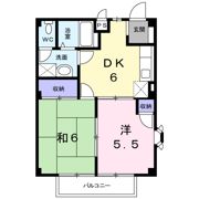 フラワーヒルズMの間取り画像