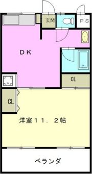 啓周ビルの間取り画像
