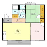 セジュール アイ Bの間取り画像