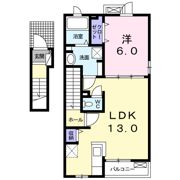 ソラーレ Aの間取り画像