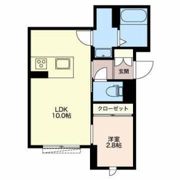 ベレオ東新町の間取り画像
