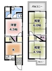 上神田1丁目貸家の間取り画像