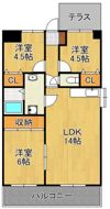 リアライズ到津の間取り画像