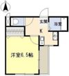 タウンハイツ天池の間取り画像