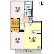 ジュネス針田 B棟の間取り画像