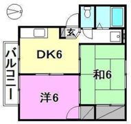 ミルキーハイツの間取り画像