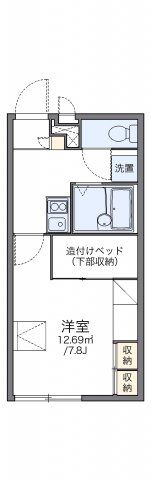 レオパレスめいの間取り画像