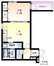 フジパレス吹田中の島公園Ⅰ番館の間取り画像