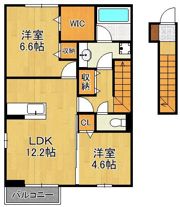 D-ROOM下城野の間取り画像