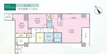 春日テラスの間取り画像