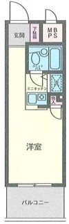 ホーユウパレス北久里浜の間取り画像