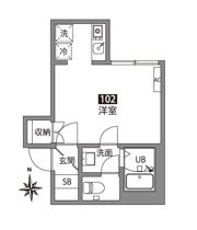 アネックスお花茶屋の間取り画像