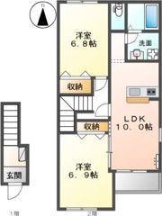 フィルクレスト A棟の間取り画像