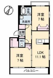 フェリーチェ・Sの間取り画像