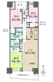 パークハウスプレシアの間取り画像