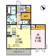 エバープレイス武蔵浦和の間取り画像