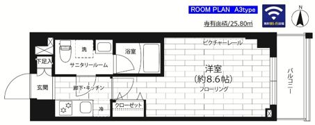 ステージグランデ竹ノ塚の間取り画像