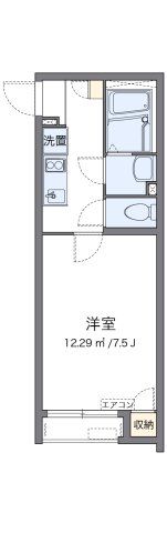 クレイノファミーユ東大宮の間取り画像