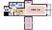 プレッソ津田駅前の間取り画像