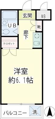 ベルライト能見台の間取り画像
