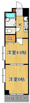 ヴァリーゴールド足立の間取り画像